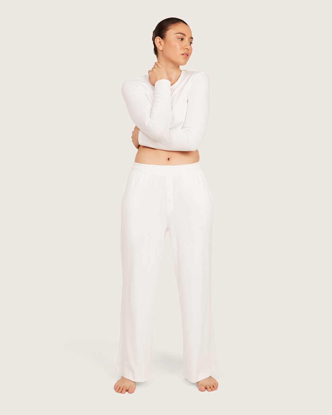 Lounge Pants - Chalk White