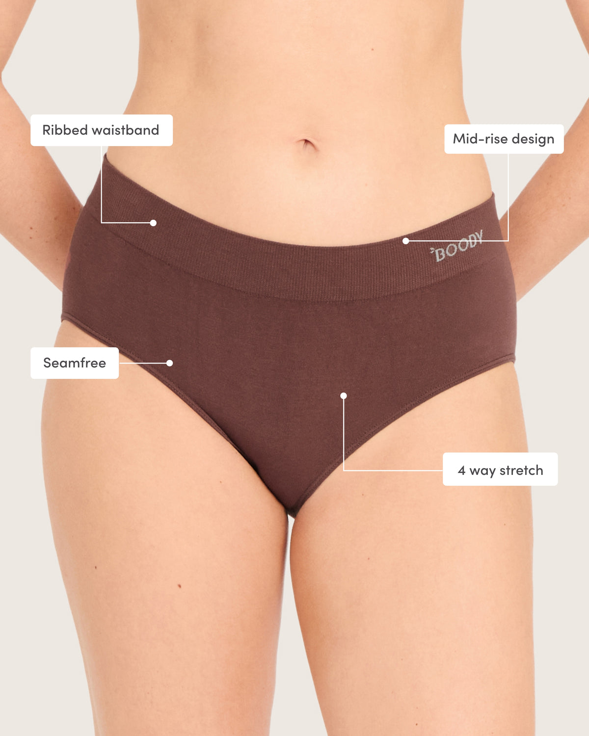 Midi Briefs - Espresso